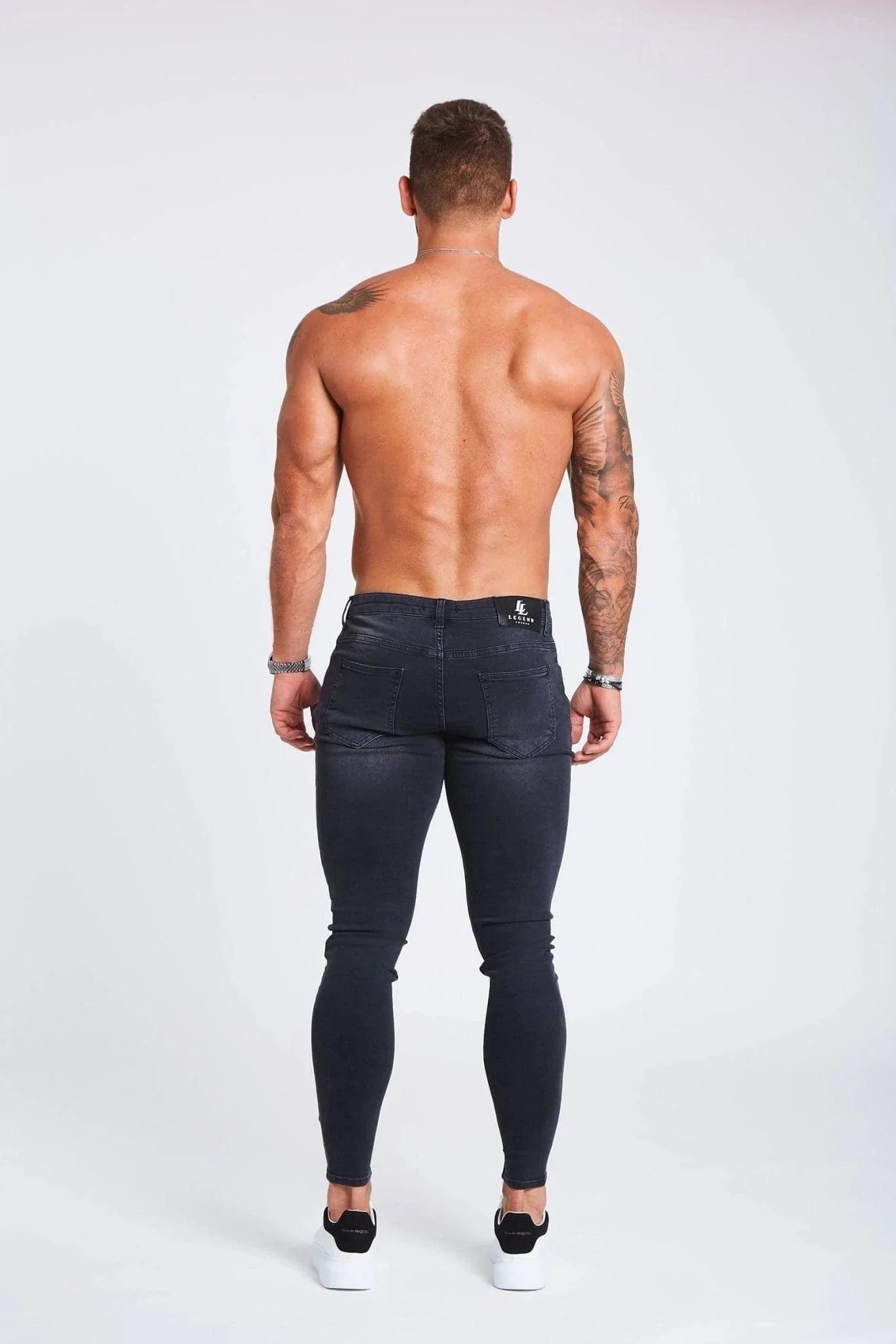 Luxury LEGEND Signature Four-Way Stretch Skinny Denim Jeans