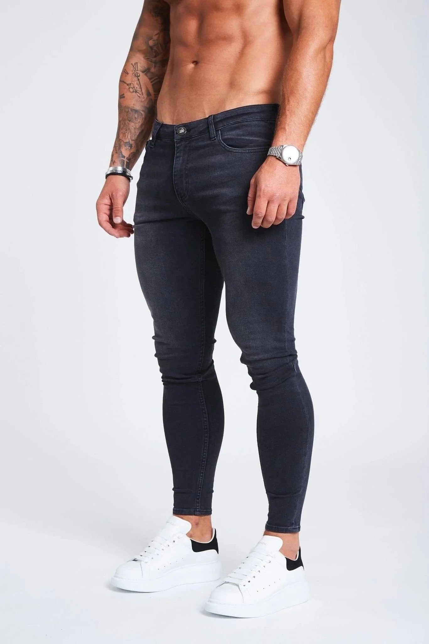 Luxury LEGEND Signature Four-Way Stretch Skinny Denim Jeans