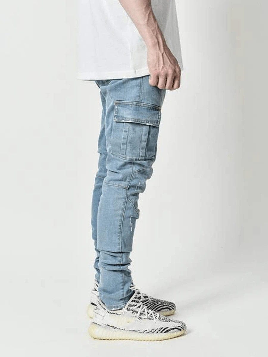 Benetto Luxe Stretch Cotton Denim Jeans