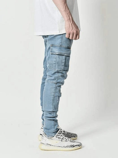 Benetto Luxe Stretch Cotton Denim Jeans