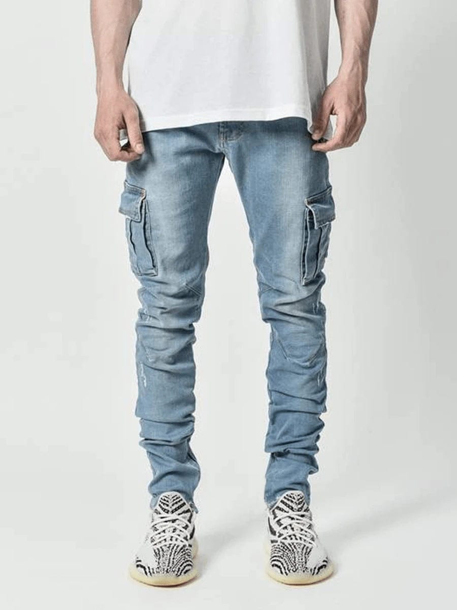 Benetto Luxe Stretch Cotton Denim Jeans