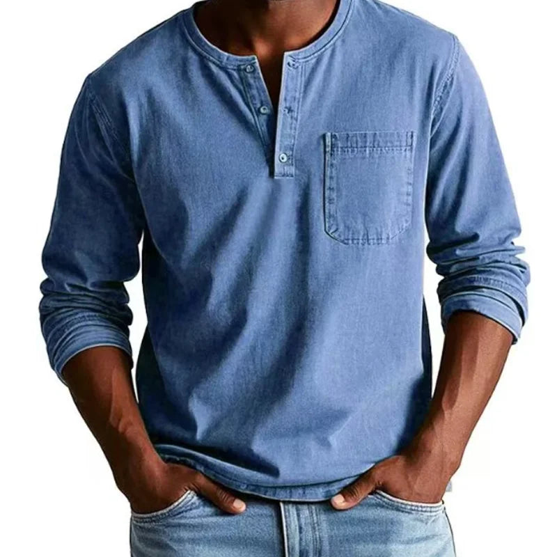 Vintage Distressed Pocket Shirt