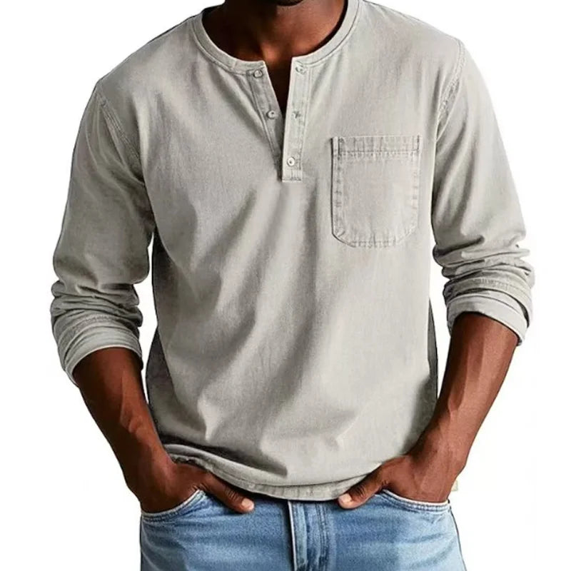 Vintage Distressed Pocket Shirt