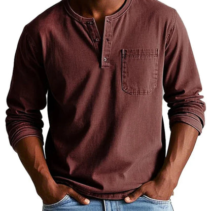 Vintage Distressed Pocket Shirt